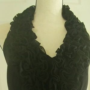 Dress, Black Halter Dress Barn Size 12
